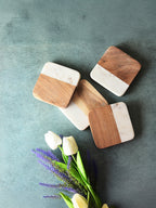 Simply Soho Terra Blend Coasters- Set of 4 | Grocsy