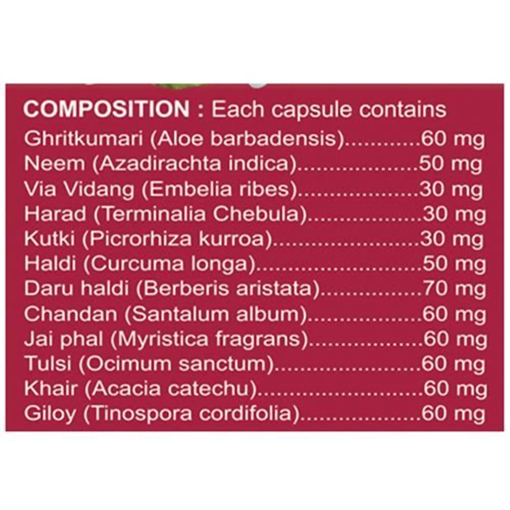 Basic Ayurveda Rich Glow Capsules | Grocsy