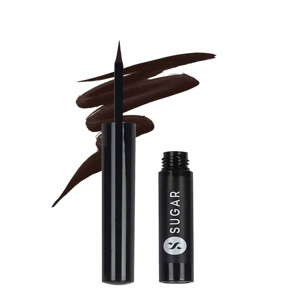 Sugar Eye Warned You So! Double Matte Eyeliner - Coffee Shop (Dark Chocolate Brown) | Grocsy
