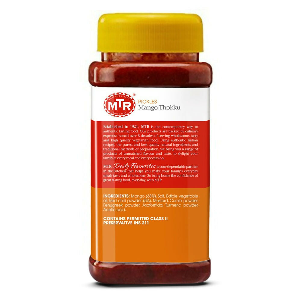 MTR Garlic Pickle | Grocsy