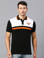 Fancode Sunrisers Hyderabad Logo Print Cotton IPL T-shirt | Grocsy