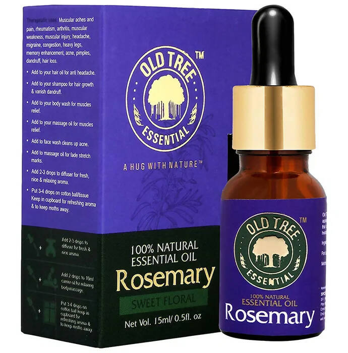 Old Tree Rosemary Essential Oil | Grocsy