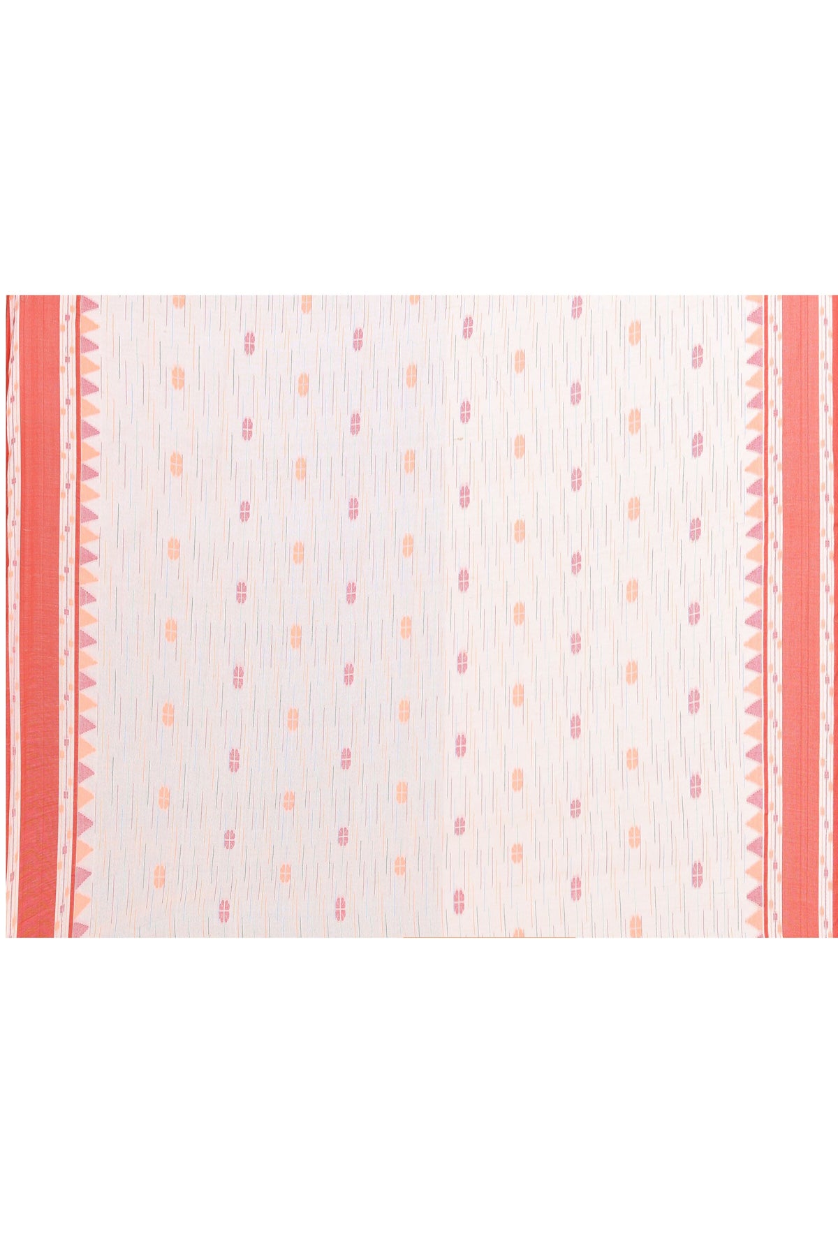 Piyari Fashion Women's Beige Embellished Cotton Saree | Grocsy