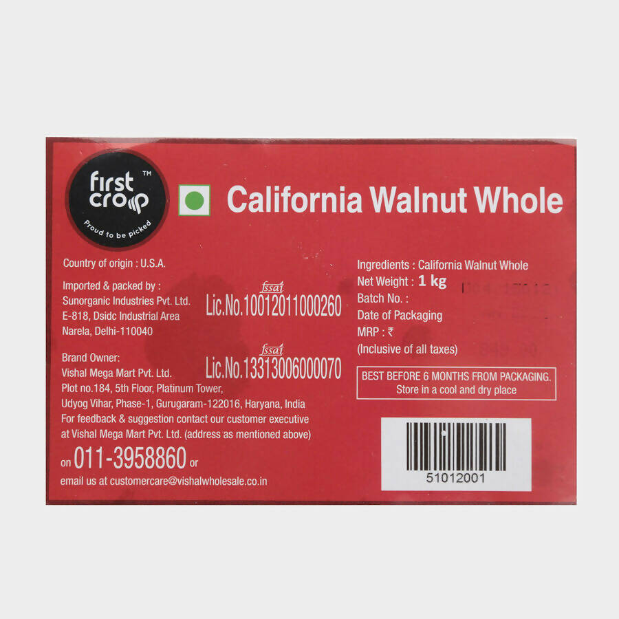 First Crop Walnut Whole In Shell | Grocsy