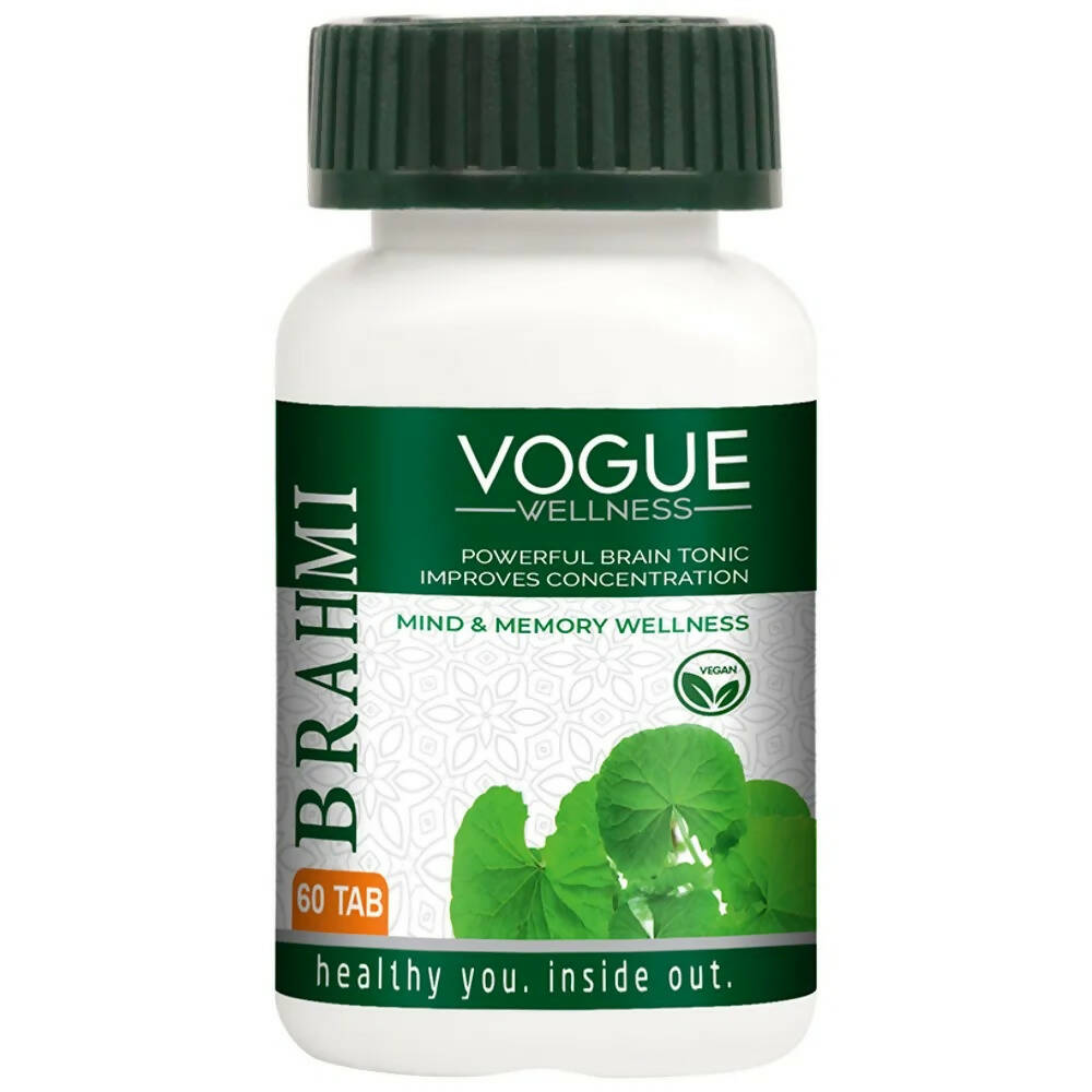 Vogue Wellness Brahmi Tablets | Grocsy