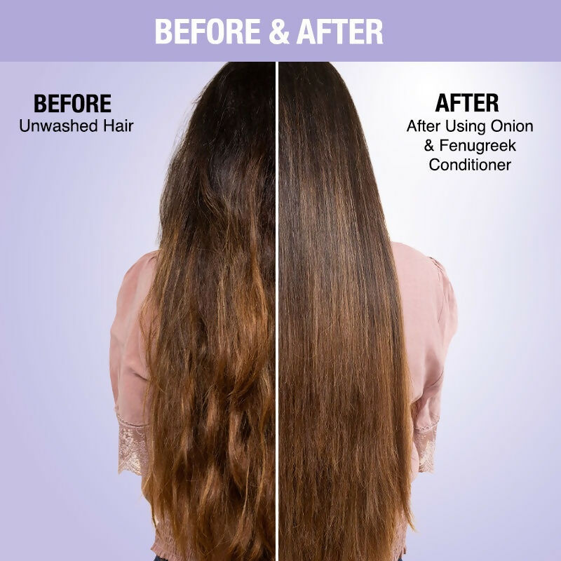 Nykaa Naturals Anti-Hair Fall -Free Conditioner With Onion & Fenugreek - Limited Time Offer | Grocsy