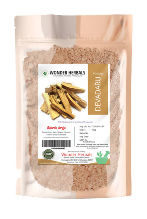 Wonder Herbals Devadaru (Deodar cedar) Powder | Grocsy