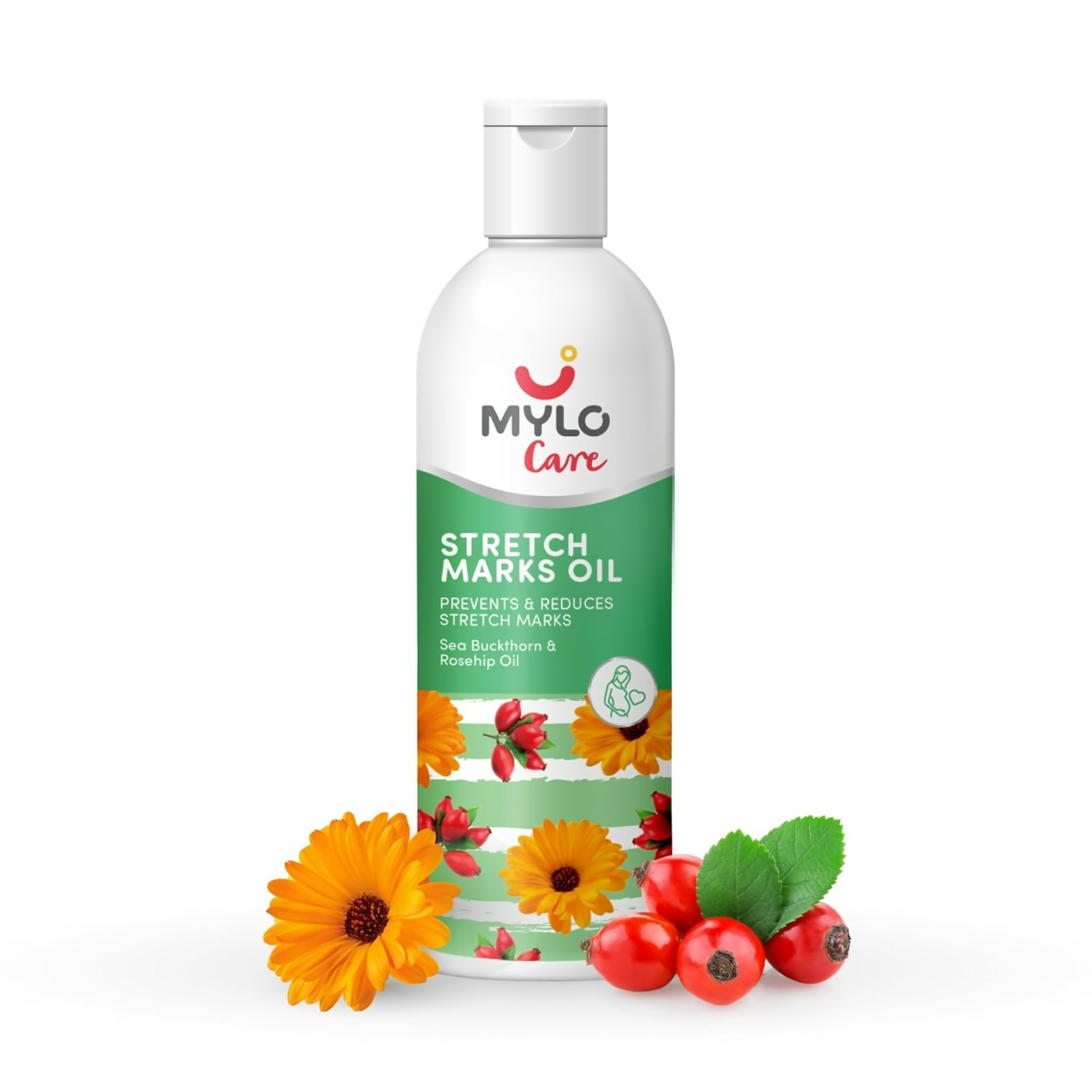 Mylo Care Stretch Marks Oil - with Sea Buckthorn | Grocsy