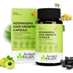 Avimee Herbal Keshmadhu Hair Growth Capsule with Biotin | Grocsy