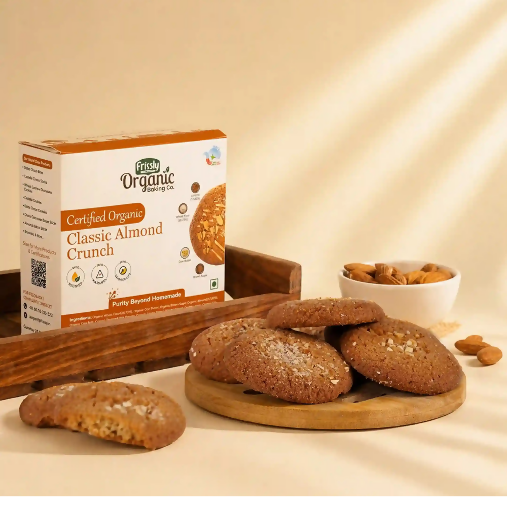 Frissly Organics Classic Almond Crunch | Grocsy