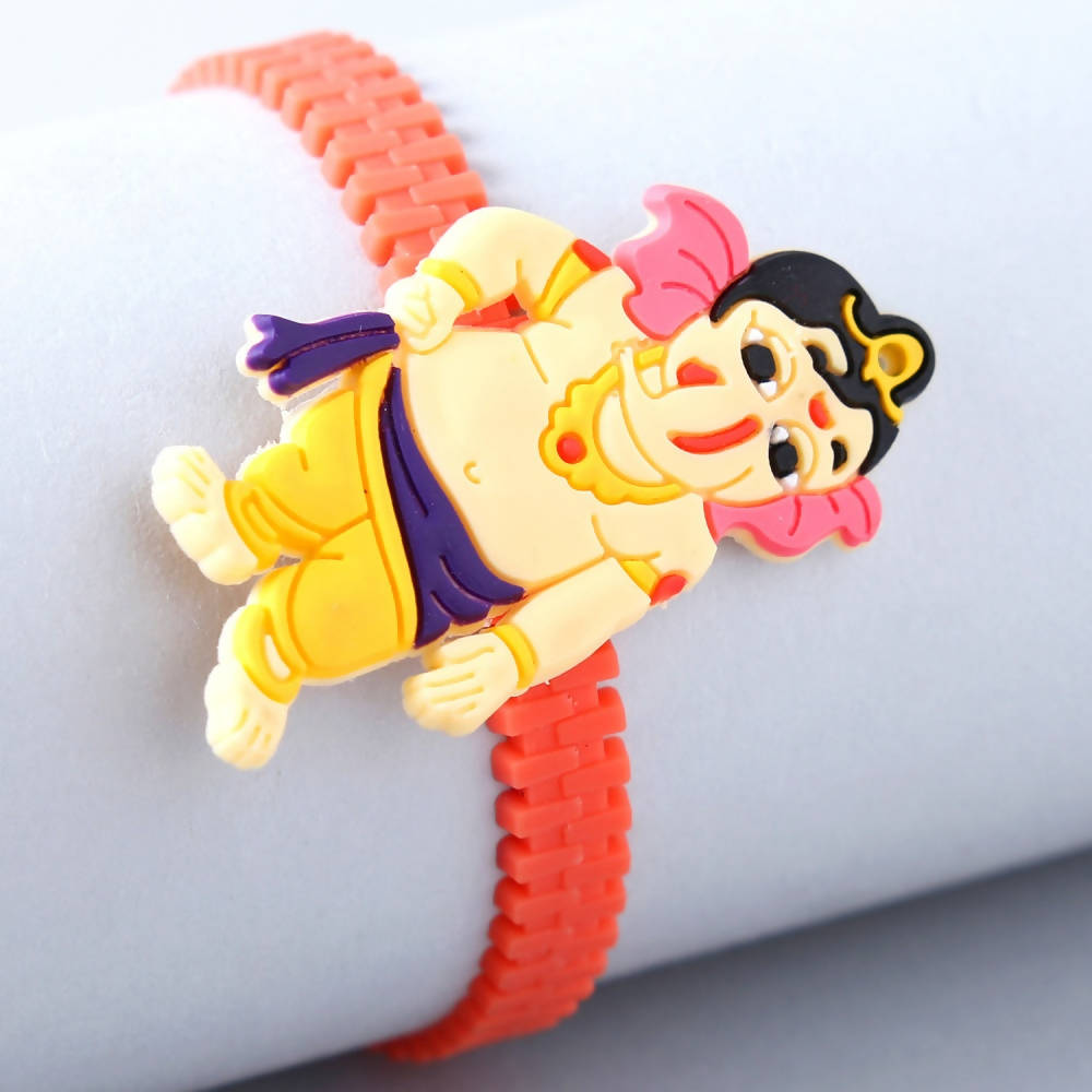 Bal Ganesha Rakhi & Five Star Chocolates | Grocsy