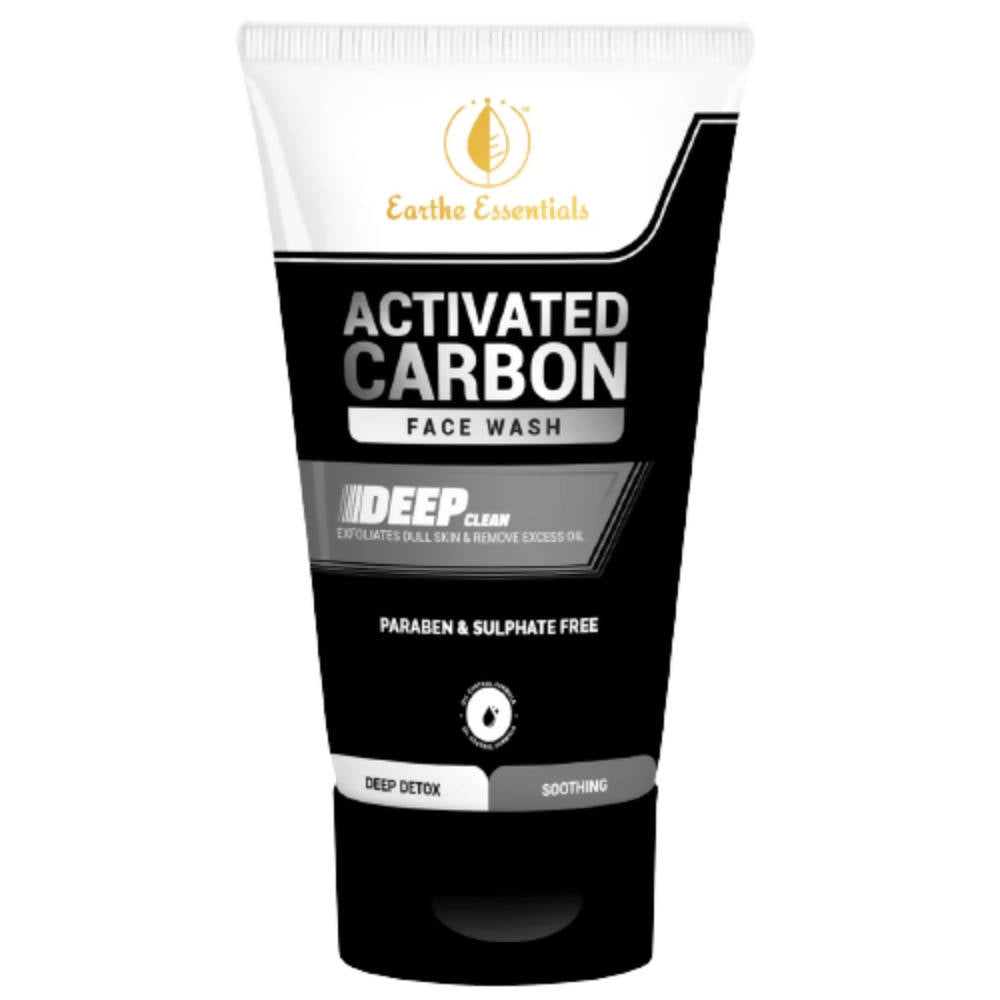 Earthe Essentials Activated Carbon Face Wash | Grocsy