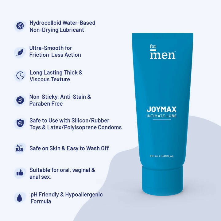 ForMen JoyMax Intimate Lube Gel with Strawberry Flavor | Grocsy