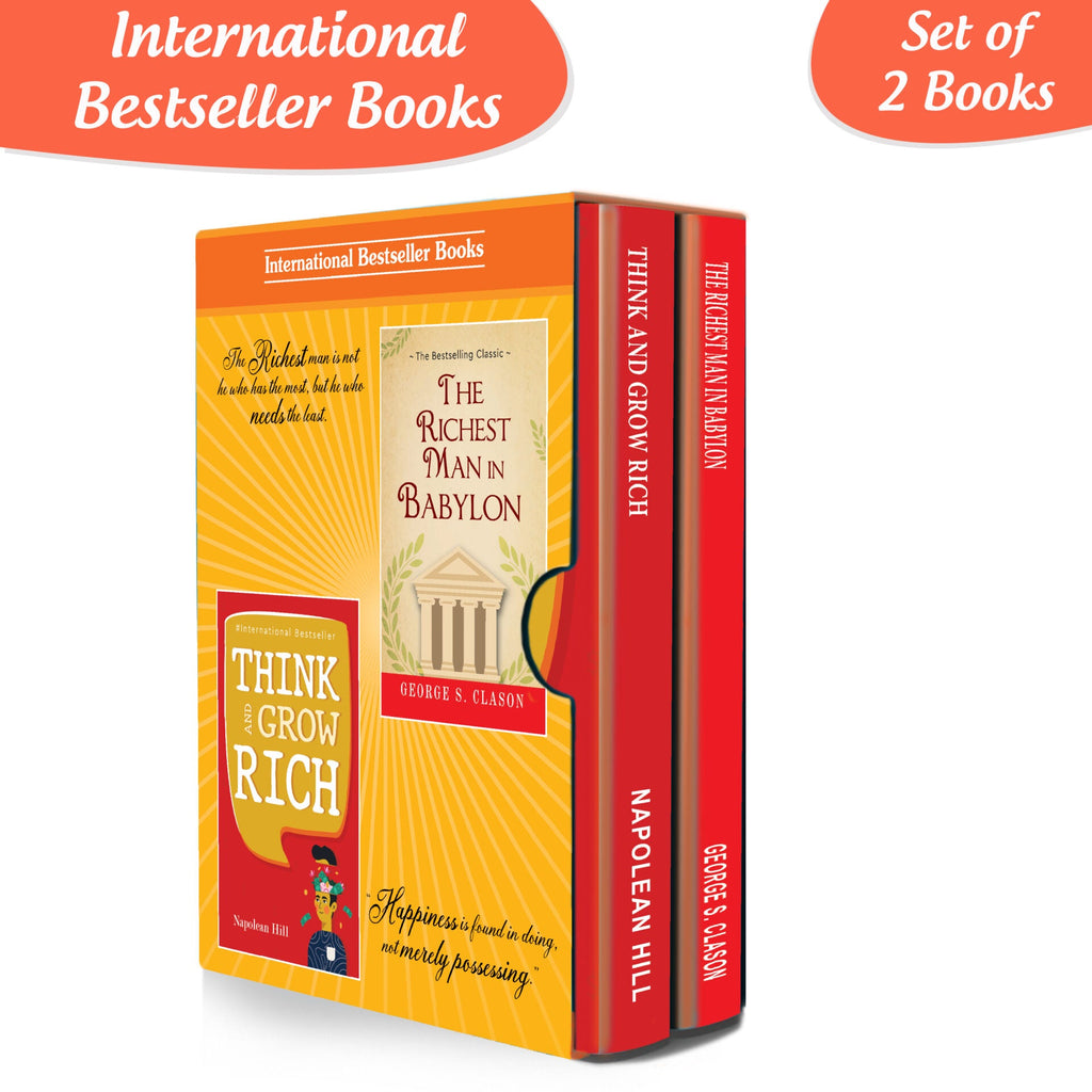 The Secrets of Success, Personality Growth & Wealth Books Set of 2 - The Richest Man In Babylon, Think And Grow Rich | Grocsy