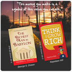 The Secrets of Success, Personality Growth & Wealth Books Set of 2 - The Richest Man In Babylon, Think And Grow Rich | Grocsy