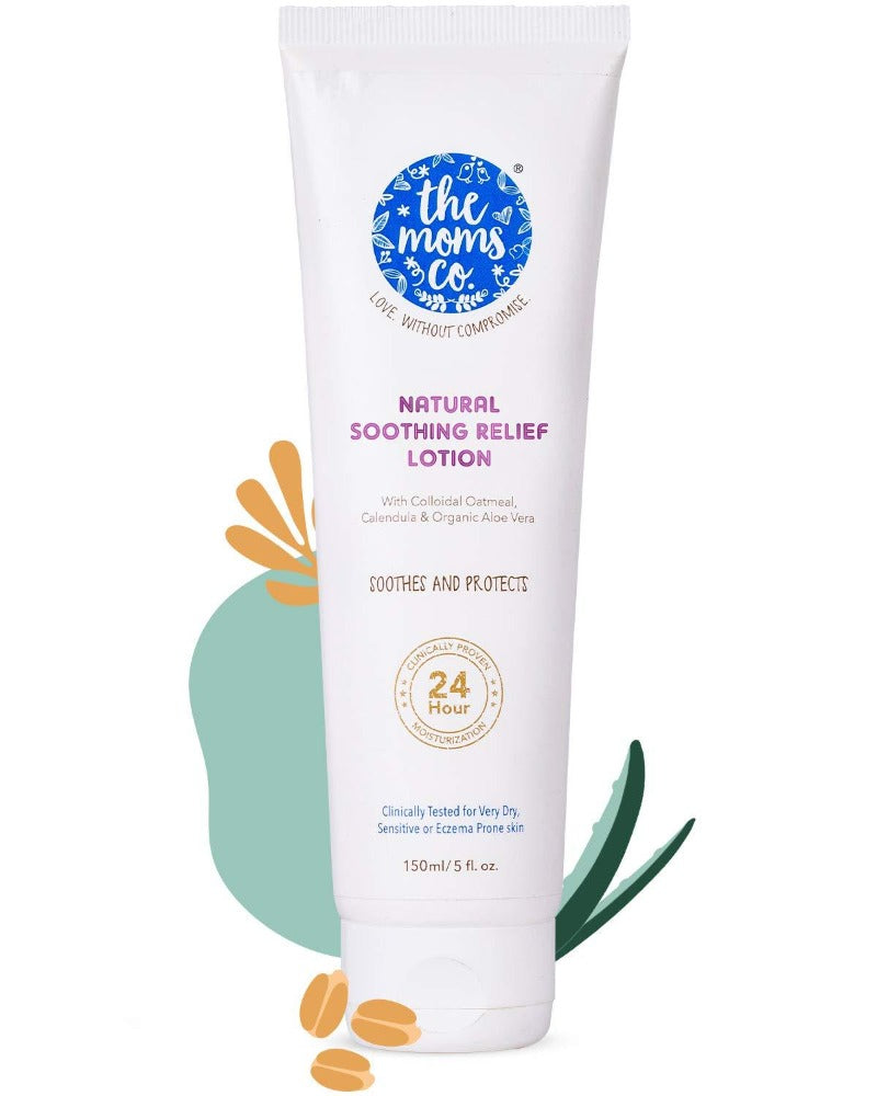 The Moms Co Natural Soothing Relief Lotion | Grocsy