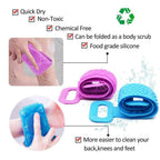 Favon Silicon Soft Cleaning Body Bath Belt Scrubber for Cleansing and Dead Skin Removal | Grocsy