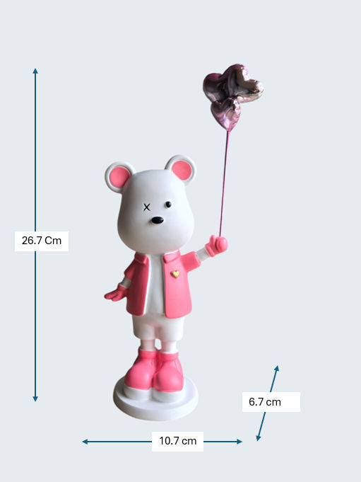 Sun Mun Decors Pink Premium Teddy | Grocsy