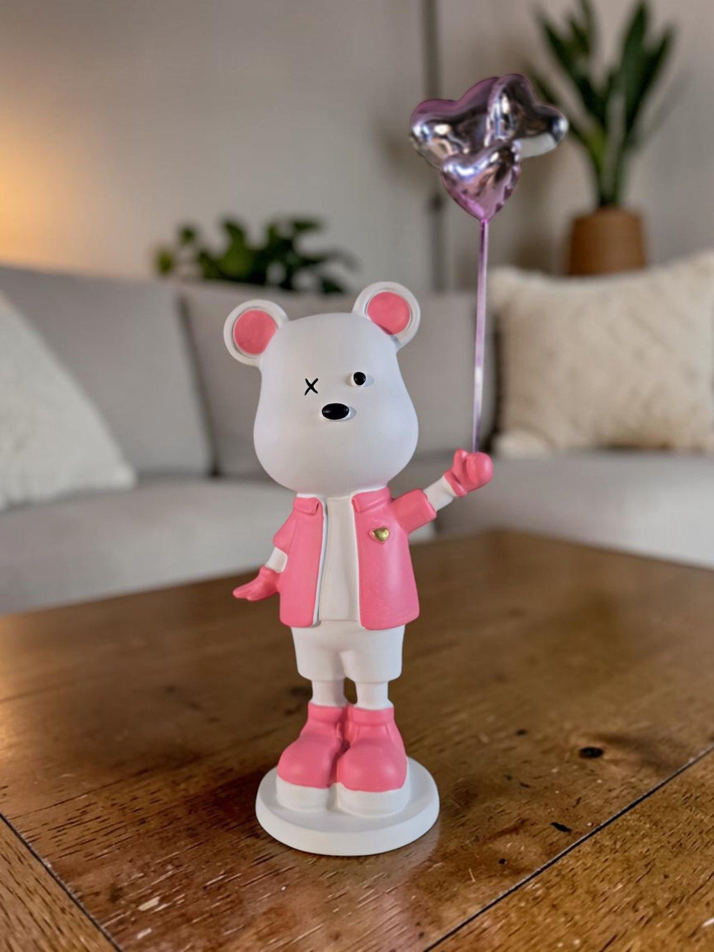 Sun Mun Decors Pink Premium Teddy | Grocsy