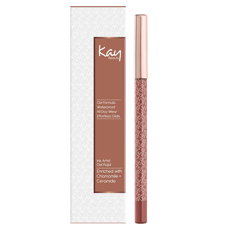 Kay Beauty By Katrina Kaif Gel Eye Pencil - Rose Gold | Grocsy