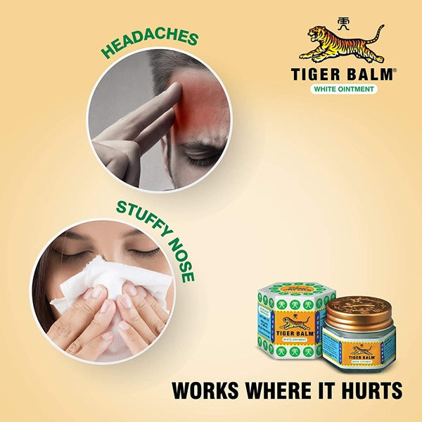 Tiger Balm White Ointment Cream | Grocsy