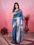 Vedant Vastram Banarasi Silk Fashion Saree - Morpinch | Grocsy
