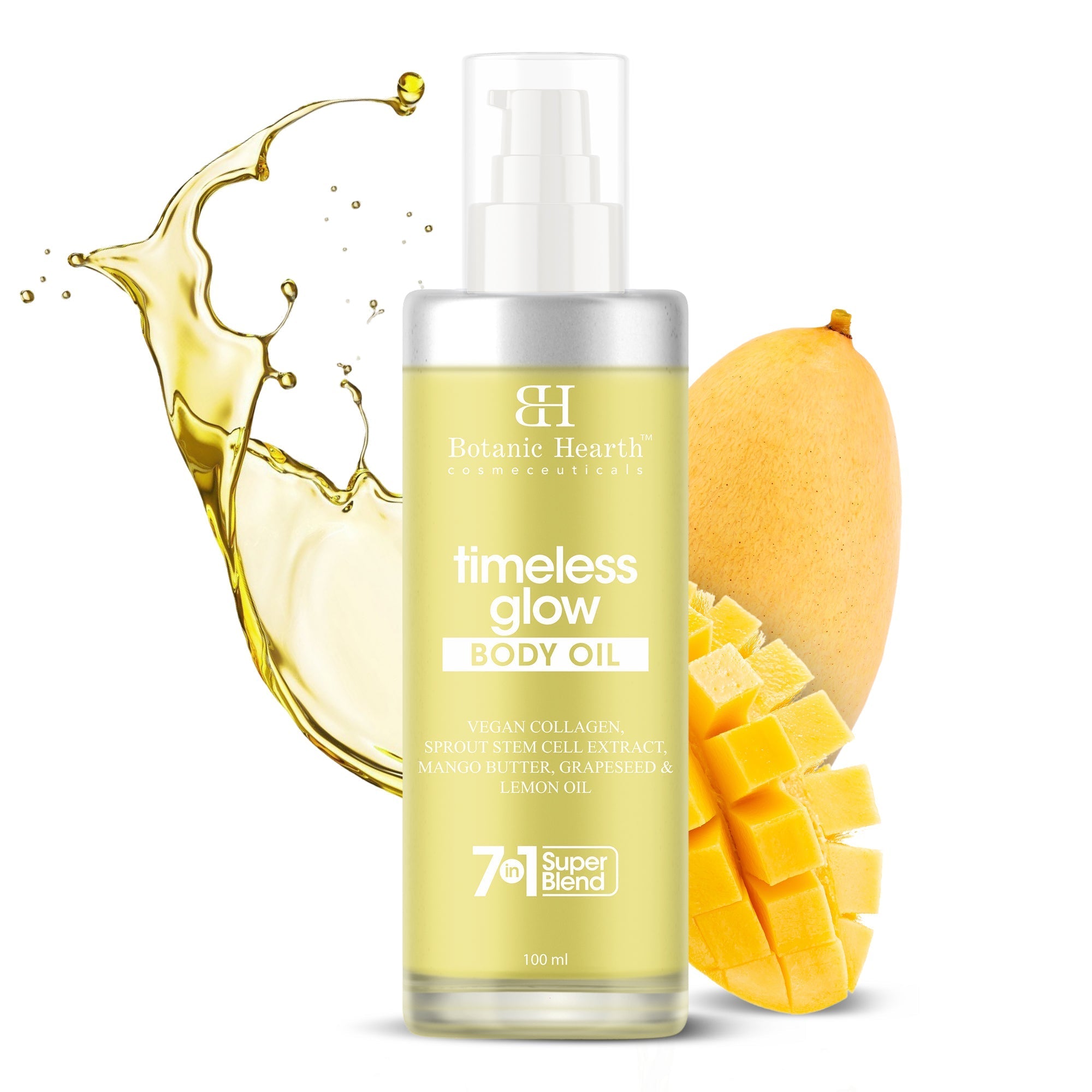 Botanic Hearth Timeless Glow Body Oil | Grocsy