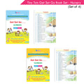 Tiny Tots Get Set Go Preschool Learning Nursery Books Set of 4| Term wise Education Books| Ages 3-4 Years | Grocsy
