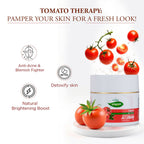 VI-JOHN Prakritik Tomato Face Pack Removes Tanning & Dead Cells Made With 100% Natural Bio Actives | Grocsy