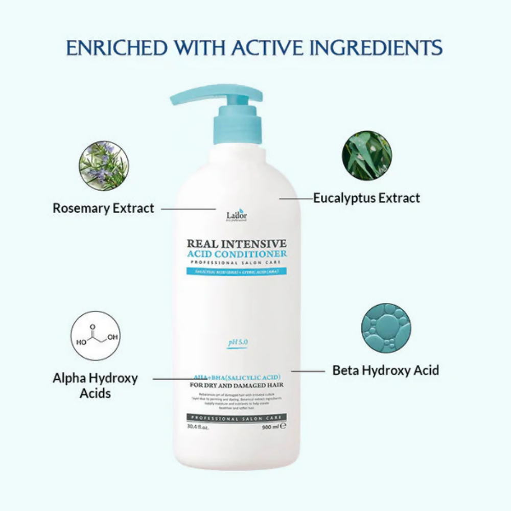 La'dor Real Intensive Acid Korean Conditioner for Damaged Hair | Grocsy
