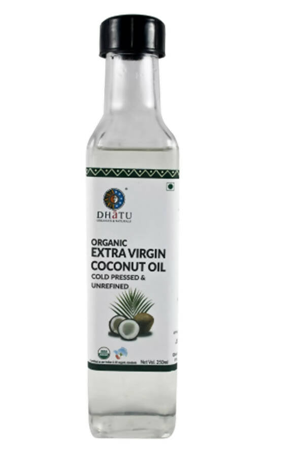 Dhatu Organics & Naturals Extra Virgin Coconut Oil | Grocsy