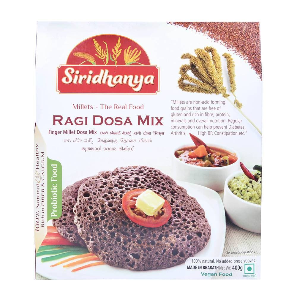 Siridhanya Finger Millet/Ragi Dosa Mix | Grocsy