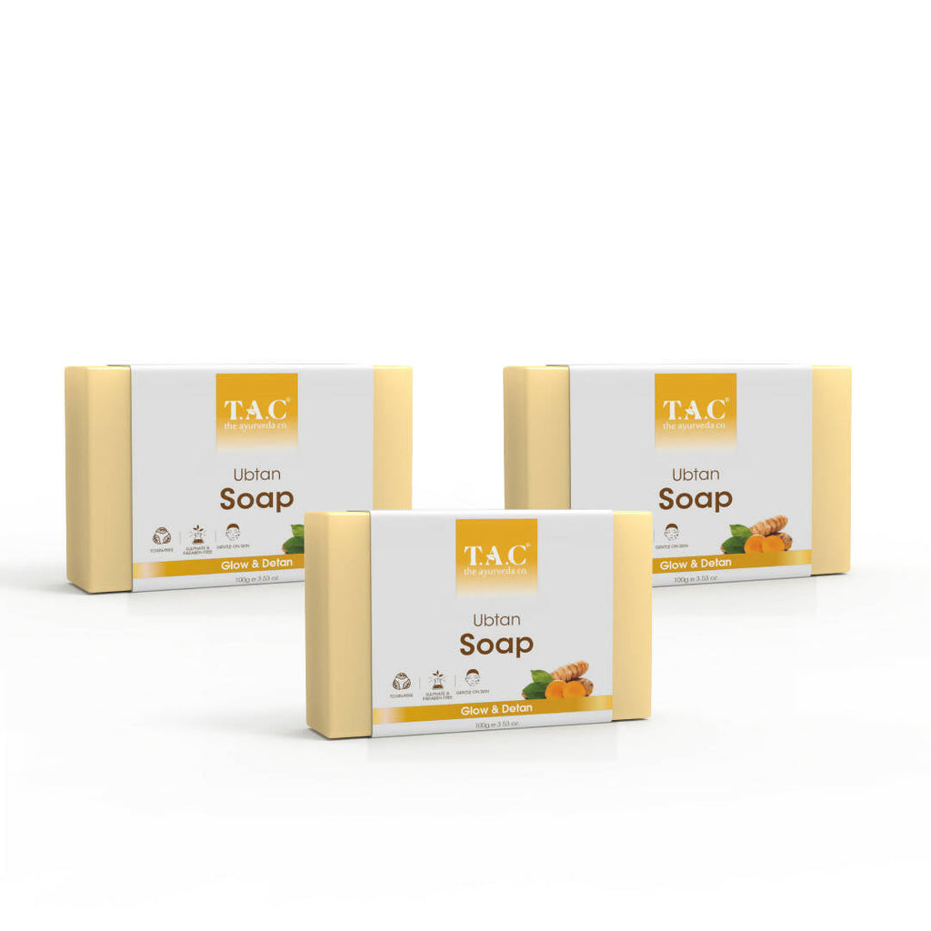TAC - The Ayurveda Co. Ubtan Soap | Grocsy