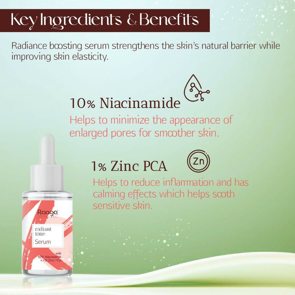 Raaga Professional Radiant Tone Serum | Grocsy