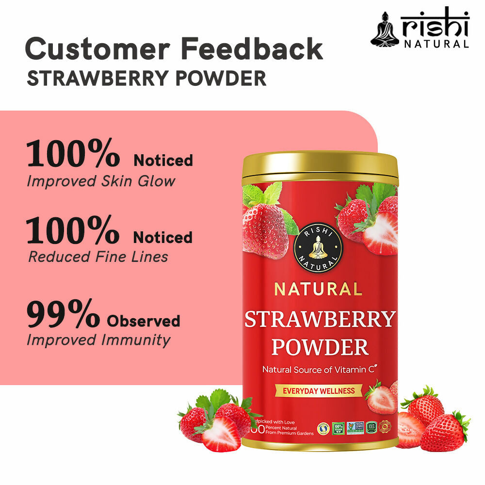 Rishi Natural Strawberry Powder | Grocsy