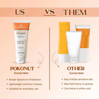 Pokonut Natural Sunscreen SPF 50 with UVA+UVB protection | Grocsy