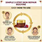 Milky Moon Red Sandalwood & Hibiscus Face Cream For Anti-Aging & Wrinkles | Grocsy