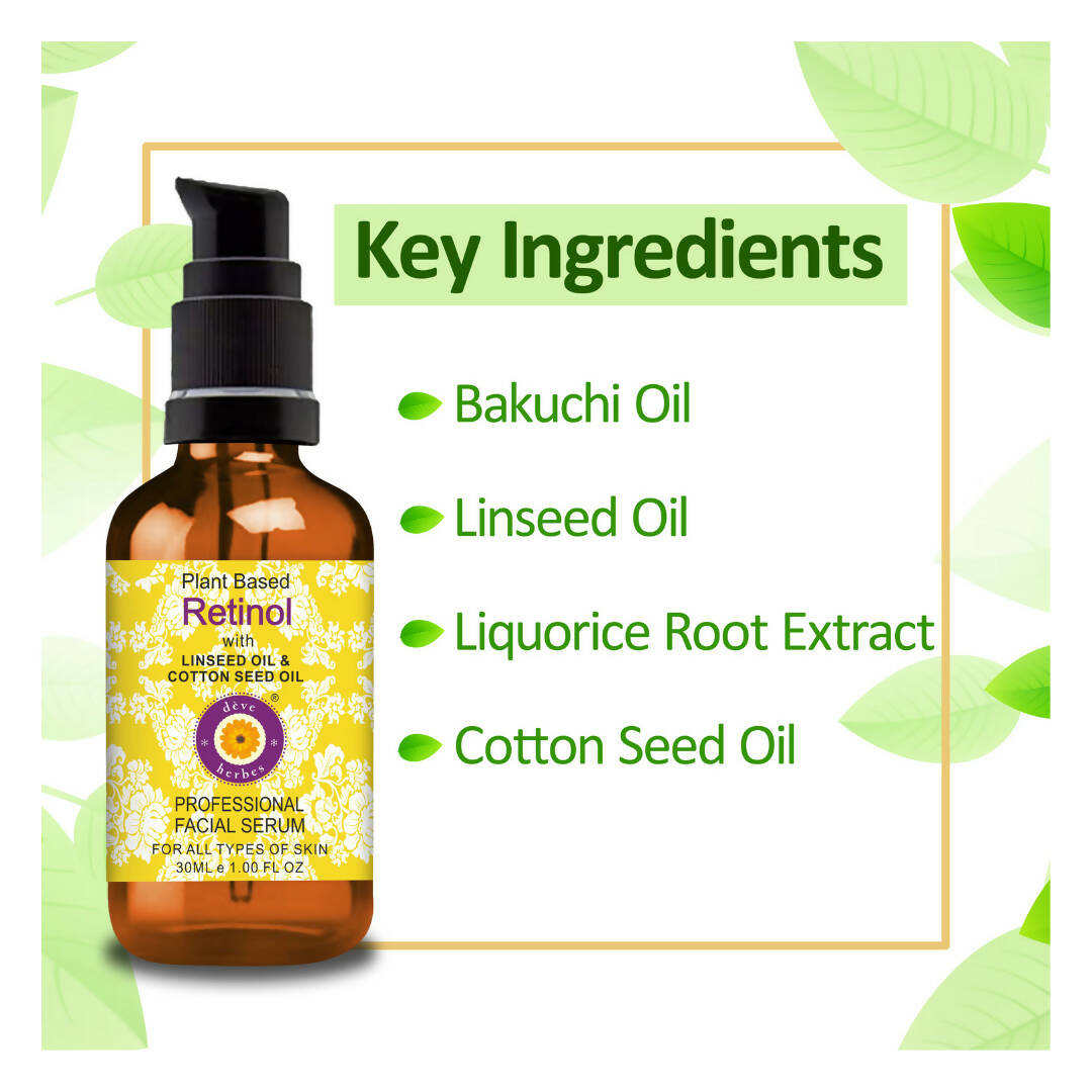 Deve Herbes Plant Based Retinol Face Serum | Grocsy