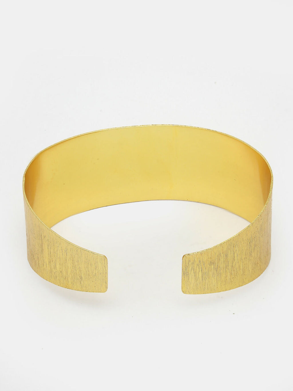NVR Women Gold-Polished Western Cuff Bracelet | Grocsy