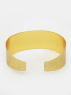 NVR Women Gold-Polished Western Cuff Bracelet | Grocsy