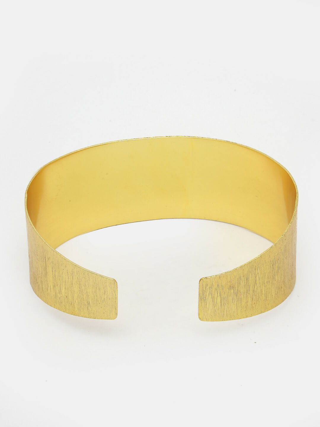 NVR Women Gold-Polished Western Cuff Bracelet | Grocsy