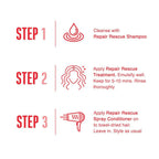 Schwarzkopf Professional Bc Peptide Repair Rescue Micellar Clean Combo (Red) | Grocsy
