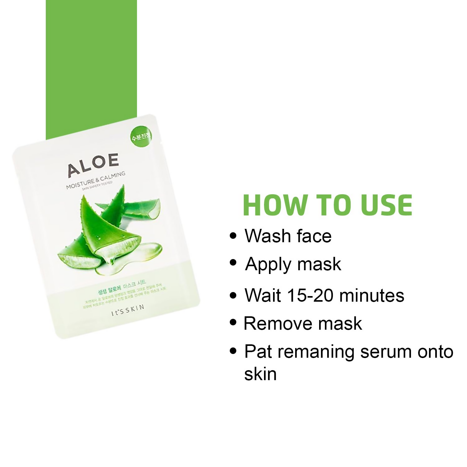 It's Skin The Fresh Aloe Mask Sheet | Grocsy