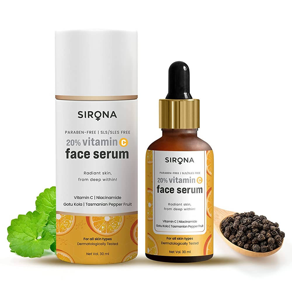 Sirona 20% Vitamin C Face Serum | Grocsy