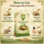VedaRasa Ashwagandha Powder | Grocsy