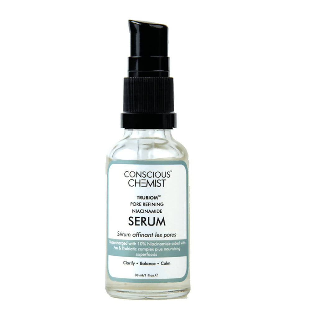 Conscious Chemist Trubiom Pore Refining Niacinamide Serum | Grocsy