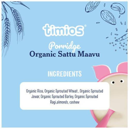 Timios Organic Sattu Maavu Porridge | Grocsy