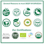 Deep Ayurveda Tulsi 500mg Veg Capsules | Grocsy