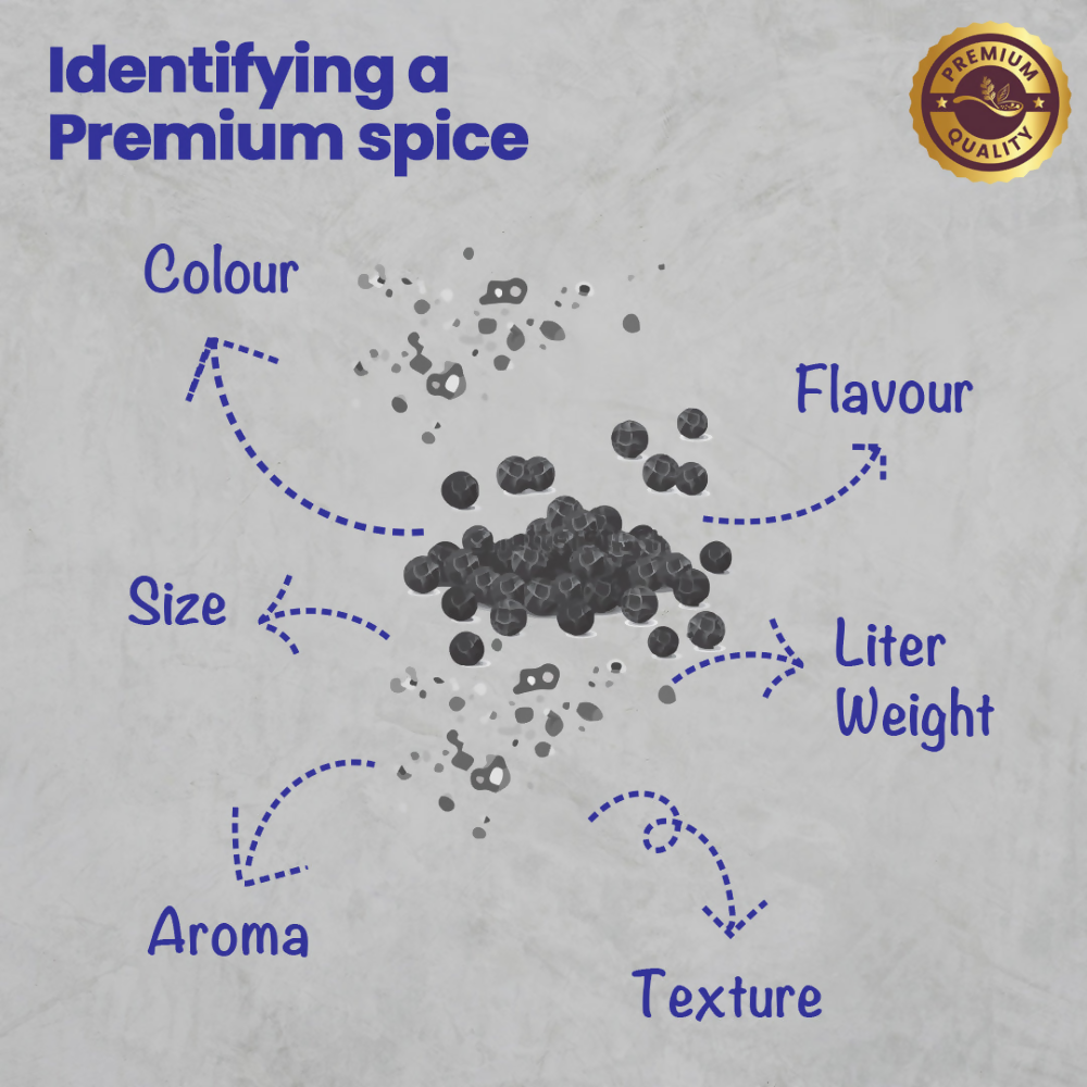 Crista Spices Black Pepper Powder | Grocsy