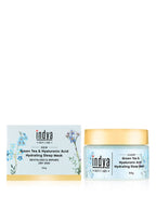 Indya Green Tea & Hyaluronic Acid Hydrating Sleep Mask | Grocsy